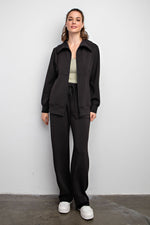 Modal Poly Full Zip Jacket