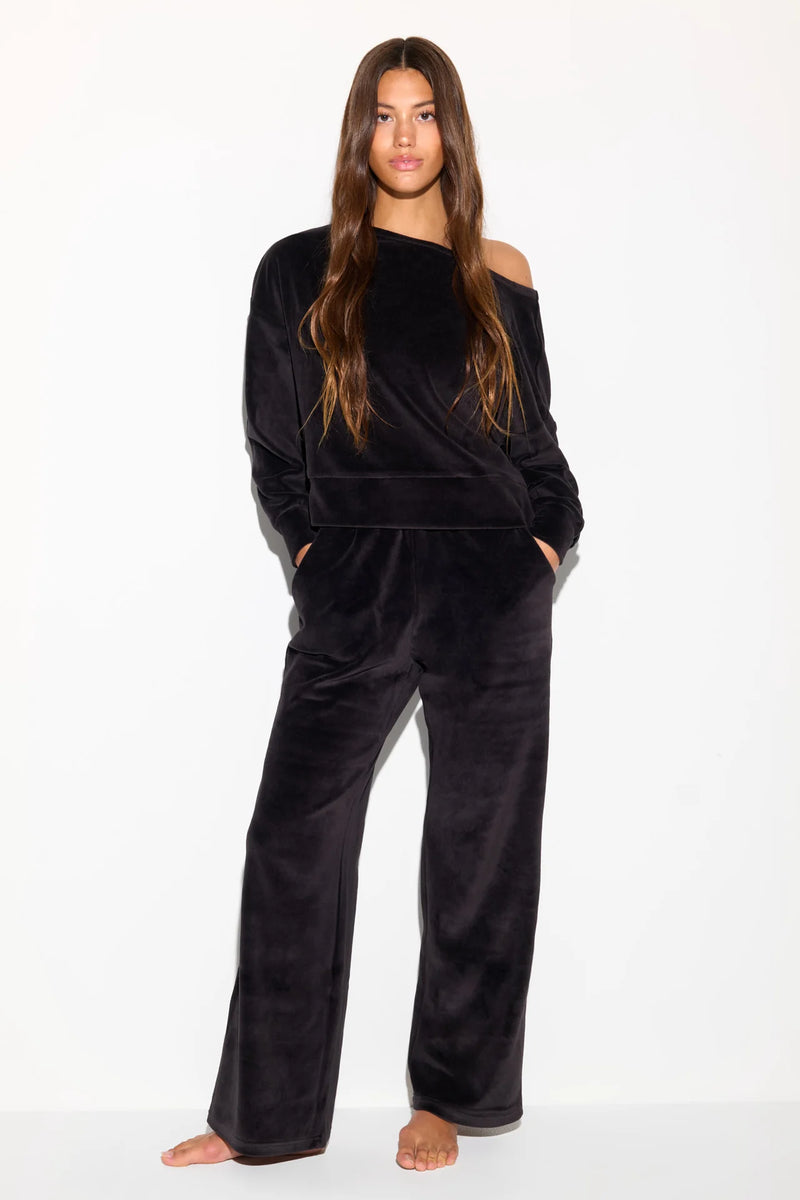Velour Ava Sweatshirt