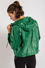 Packable Waterproof Sprinter with Hoodie (full zip)