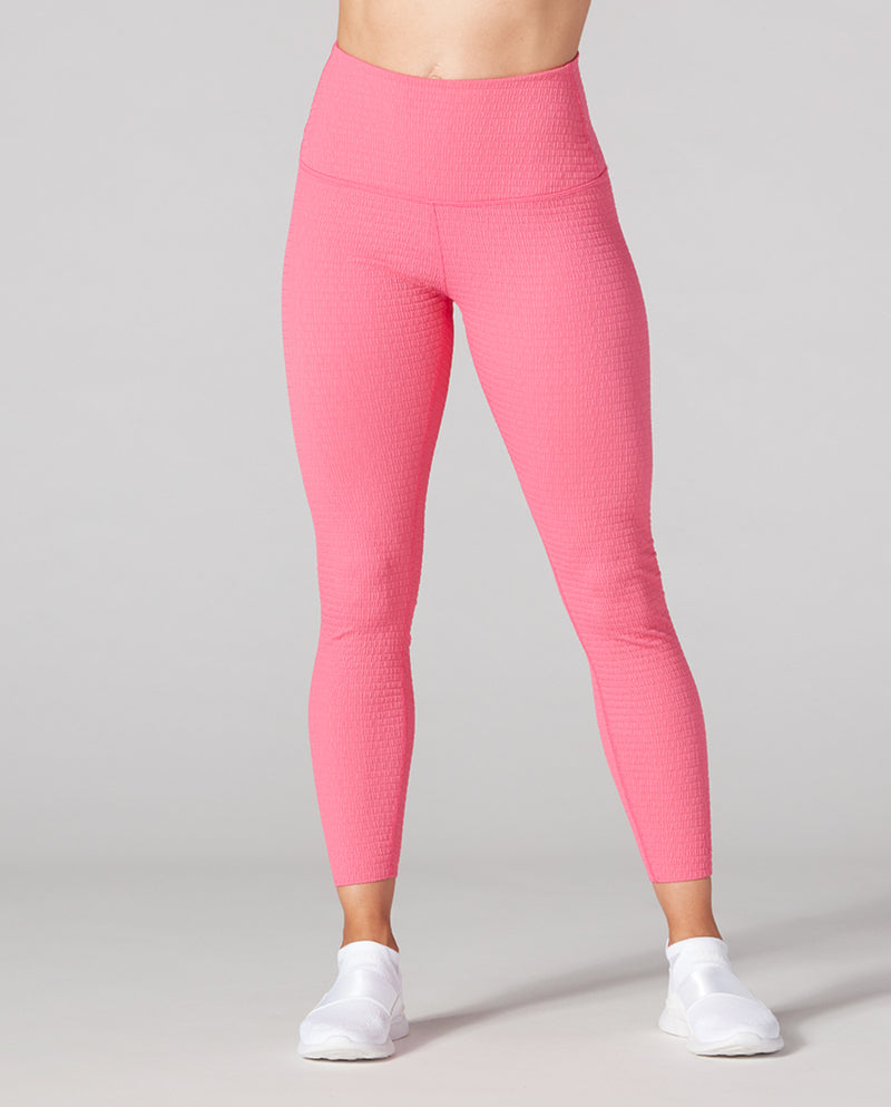 Seersucker High Waisted 7/8 Tight