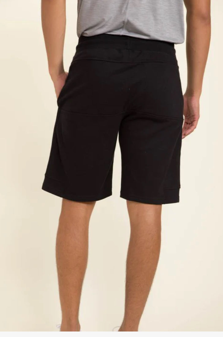 Organic Cotton Shorts with Rectangle Details