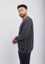 Men's Mineral Washed Cotton Pullover