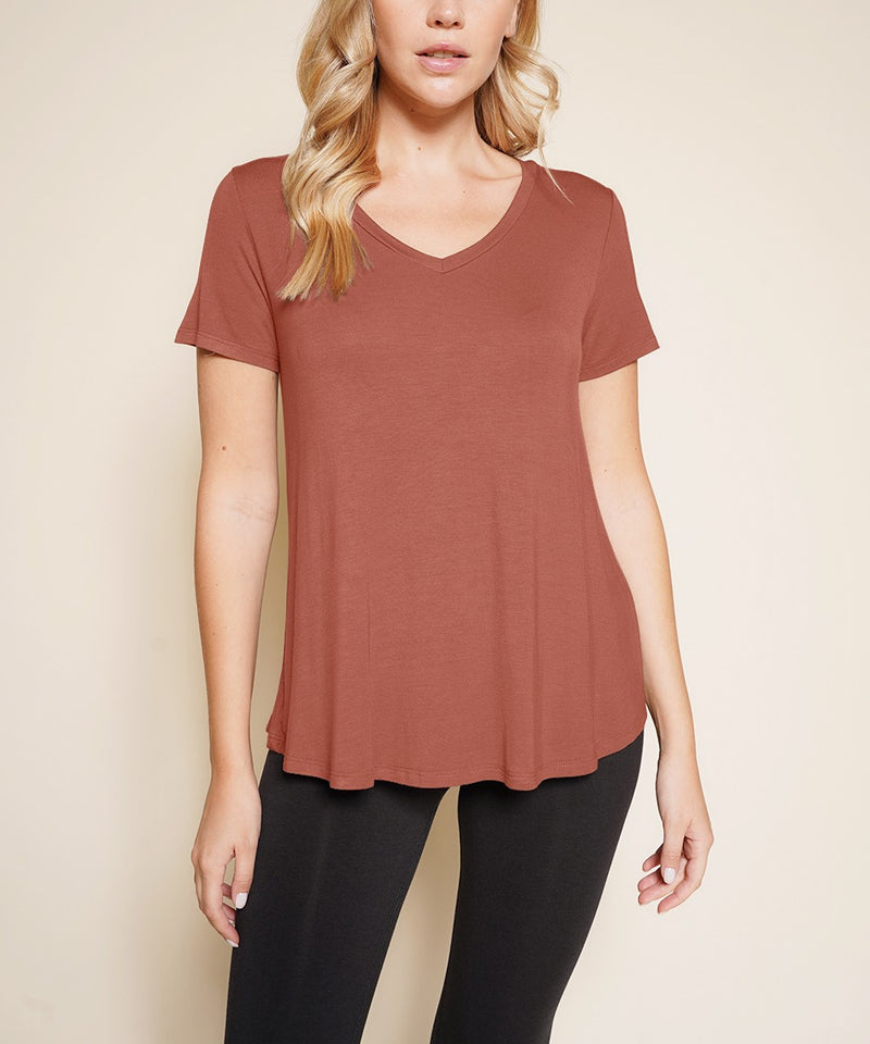 Bamboo Classic V-neck