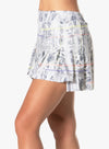 Women's Electric Toile Tennis Skirt