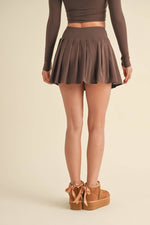 Pleated Tennis Mini Skort