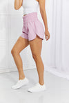 Cross Country Smocked Waist Running Shorts