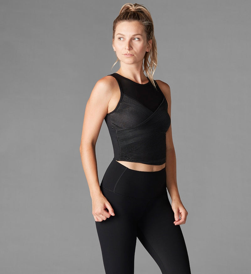 Pleated Bra Tank