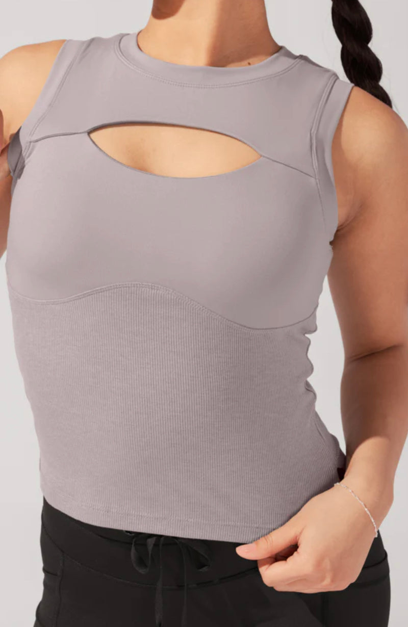 Peekaboo Crew Tank