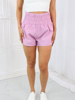 Cross Country Smocked Waist Running Shorts