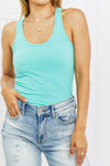 Summer Comfort Ribbed Racerback Tank
