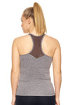 Mesh Panel Racerback Tank