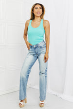Summer Comfort Ribbed Racerback Tank